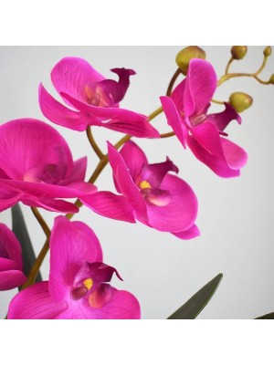 Haste de Orquidea Rosa Alta Galho de Orquidea 90cm Decoracao