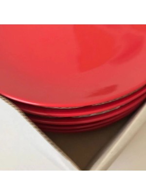 Prato de Cerâmica Raso Adorn Marsala 27 cm