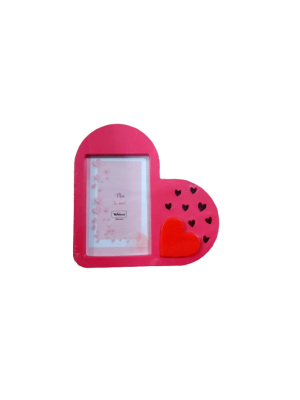 Porta Retrato 10X15 Com Moldura De Plástico Coração