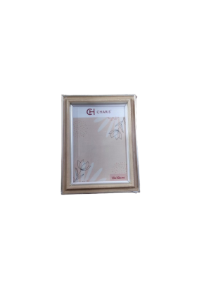 Porta Retrato 13cm x 18cm MDF Dreams Rose Com Borda Prata Decoracao