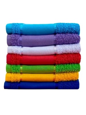 Toalha De Lavabo 45x29cm Social Escolar Boca Felpa Verde