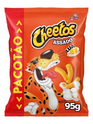 Salgadinho De Milho Lua Sabor Parmesão Cheetos Pacote com 95g 