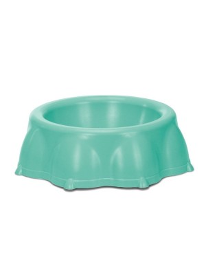 Comedouro P/Caes Plastico Formato Pata Medio Varias Cores