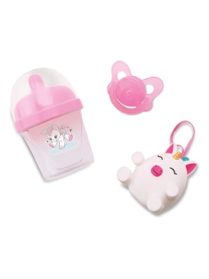 Boneca New Born Brincando De Pijama Menina  com Acessorios