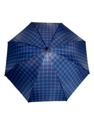 Guarda Chuva Portaria Xadrez Cores Sortidas Cabo Curvo