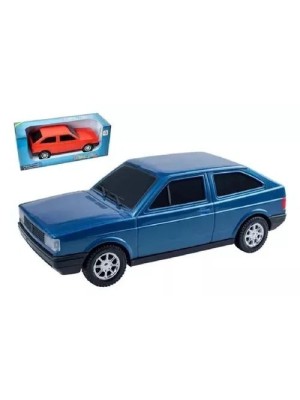 Carrinho CLX Diverplas – Miniatura Plástica de Gol Quadrado 26 cm com Caixa