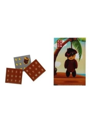 Jogo Forca Pirata Infantil 99 Peças Educativo Pais & Filhos