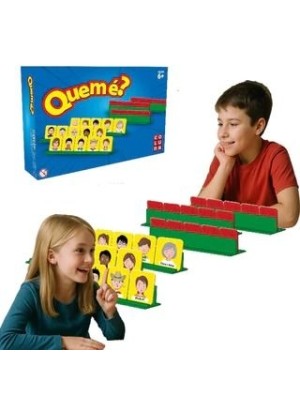 Jogo de Tabuleiro Quem É? Infantil Educativo com 40 Personagens Coluna Pais & Filhos