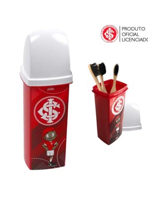 PORTA ESCOVA E PASTA DE DENTE CASE INTER 290ML 6,8X5,8X20 UN. PLASUTIL