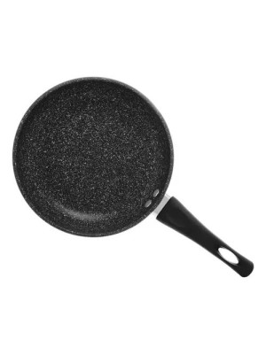 Frigideira 20cm com Revestimento Cerâmico Preto para Fogão de Indução Antiaderente e Alta Durabilidade com Fundo Triplo Magnético