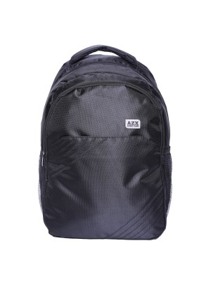 Mochila AZX Laptop Reforçada em Poliéster Resistente para Notebook até 15,6” com Alças Acolchoadas e Bolso Frontal Organizador