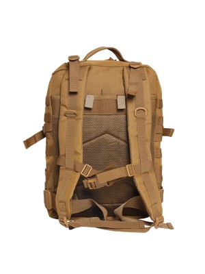 Mochila Urban Tática Militar Camuflada Reforçada com Sistema MOLLE, Múltiplos Bolsos e Alças Acolchoadas para Viagem, Camping e Uso Diário