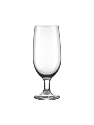 aça de Cerveja Floripa 300ml de Vidro Transparente – Taça Alongada para Chopp, Bebidas e Drinks, Design Elegante e Resistente para Bar, Casa e Eventos