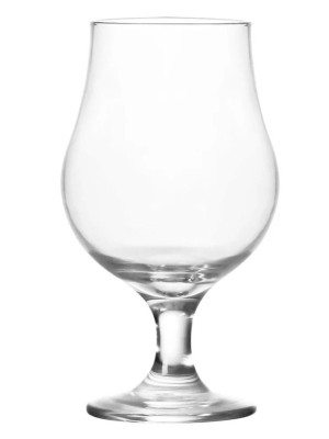 Taça Dublin para Cerveja 400ml – Vidro Transparente Premium, Bojo Arredondado para Cervejas Artesanais, IPA, Belgian e Degustações
