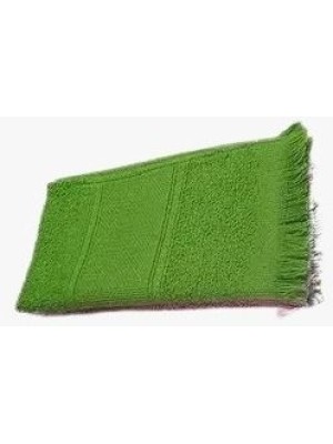 Toalha Social Slim Lisa 23x36cm 22g Verde Folha Escuro Secagem Rápida e Toque Suave para Mãos