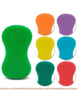 Esponja para Carro 18cm x 5cm Alta Absorção – Ideal para Lavagem Automotiva