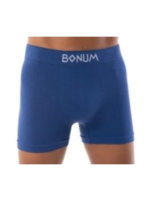 Cueca Boxer Adulto Azul P Sem Costura com Elasticidade Confortável, Ajuste Preciso e Toque Suave para Uso Diário