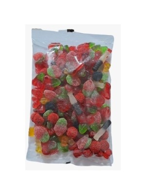 Bala de Goma Docigoma Mix 800g Sortida Colorida – Gomas Macias Açucaradas Variadas para Festas, Lembrancinhas e Revenda