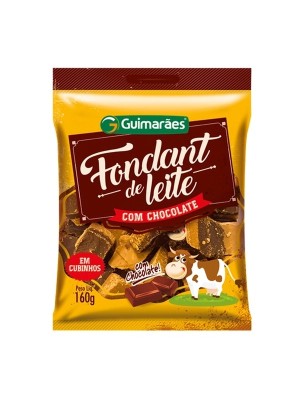 Fondant de Leite com Chocolate em Cubinhos com 160g