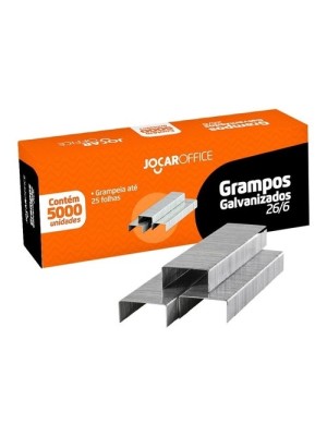 GRAMPO GALVANIZADOS 26/6 C/5000 UN. LEO&LEO