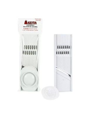 CORTADOR E RALADOR DE LEGUMES BRANCO UN. KEITA