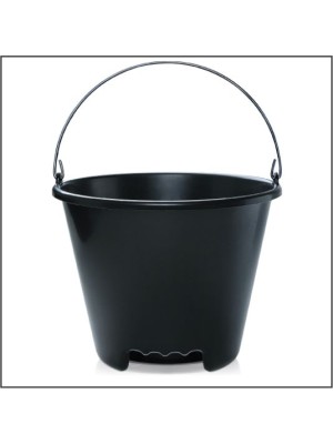 BALDE ESPECIAL PRETO 12 LITROS UN.
