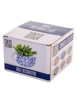 BULE DECORATIVO DE PORCELANA 9,5X14CM UN. MULTIART